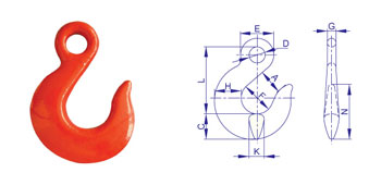 巨力美式眼形滑鉤產(chǎn)品展示