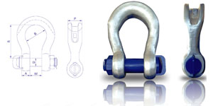 巨力扁平卸扣產品展示