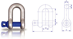 DW型卸扣產(chǎn)品展示